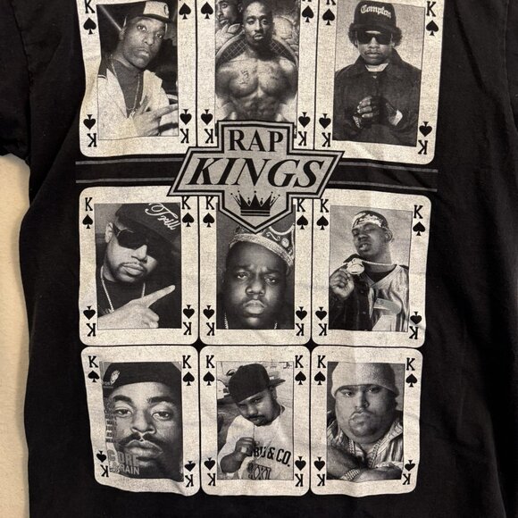 Vintage RAP Kings Hip Hop T-Shirt Size Size L. - Picture 2 of 7